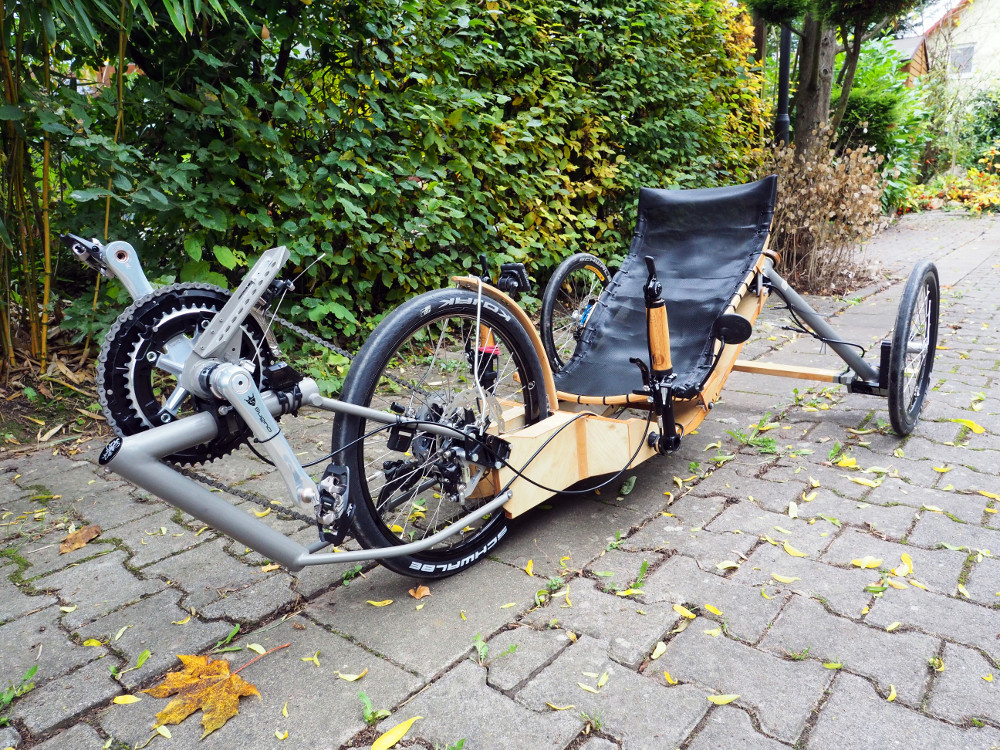 wooden recumbent